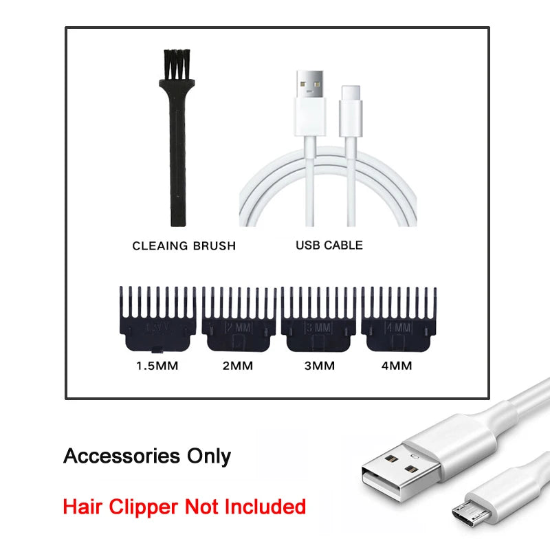 New Hair Clipper For Men's Beard Shaver Professional Version of Wireless Electric  Hair Trimmer Retro T9 Hair Cutting Machine
