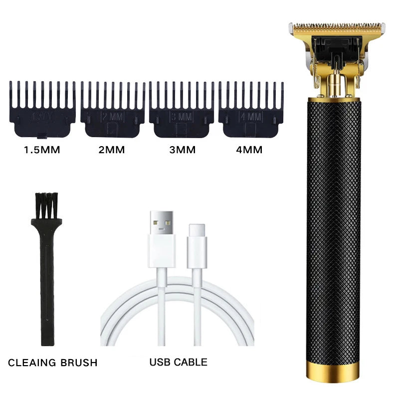 New Hair Clipper For Men's Beard Shaver Professional Version of Wireless Electric  Hair Trimmer Retro T9 Hair Cutting Machine