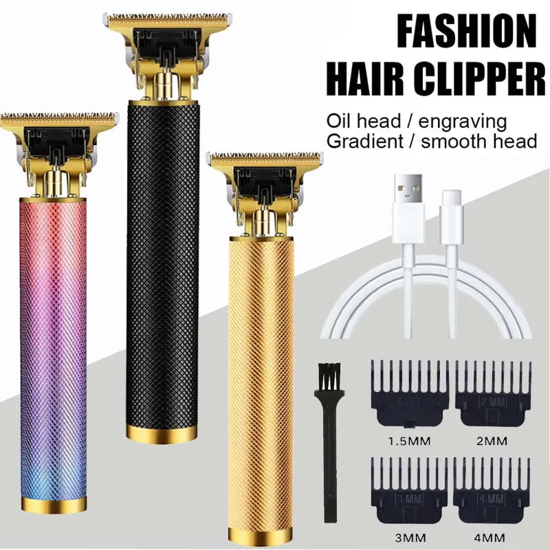 New Hair Clipper For Men's Beard Shaver Professional Version of Wireless Electric  Hair Trimmer Retro T9 Hair Cutting Machine