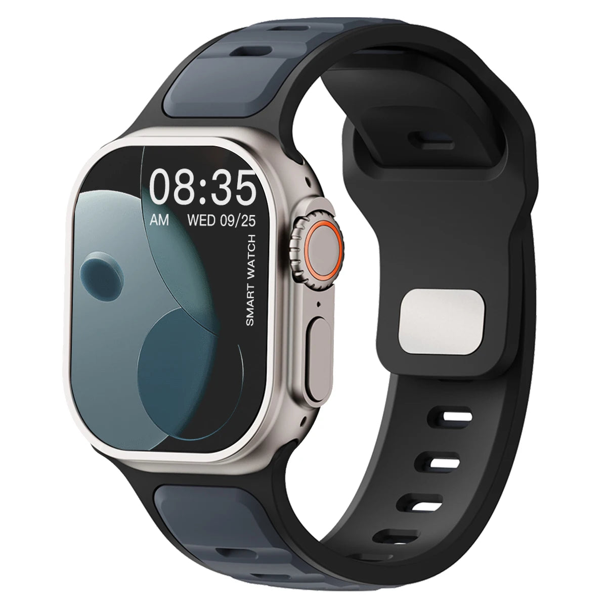 For Iwatch Series 11 10 9 8 7 6 5 4 SE3 Ultra 1 2 Silicone Strap Sports Band for Apple Watch 49mm 46mm 45mm 44mm 42mm 41mm 40mm