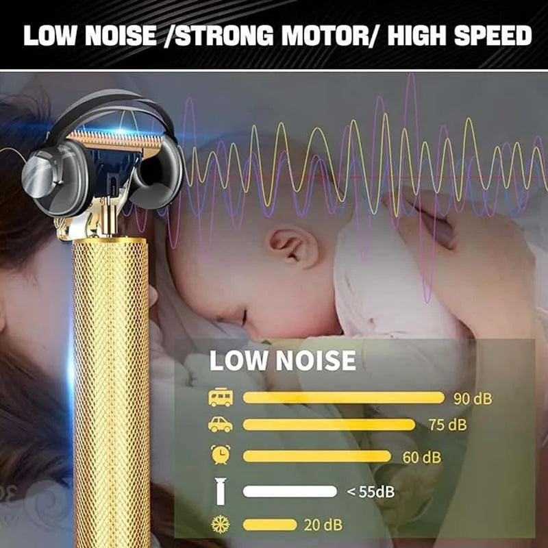 New Hair Clipper For Men's Beard Shaver Professional Version of Wireless Electric  Hair Trimmer Retro T9 Hair Cutting Machine