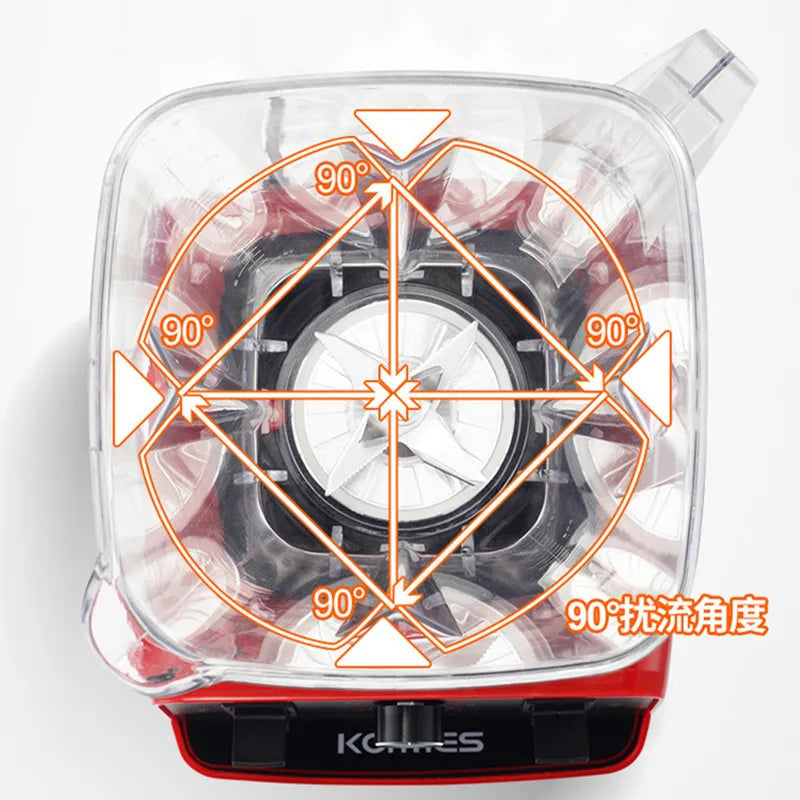 Commercial Wall Breaking Machine Household Mixer Automatic Juicer Smooth Grinding Blender Rice Paste Soymilk
