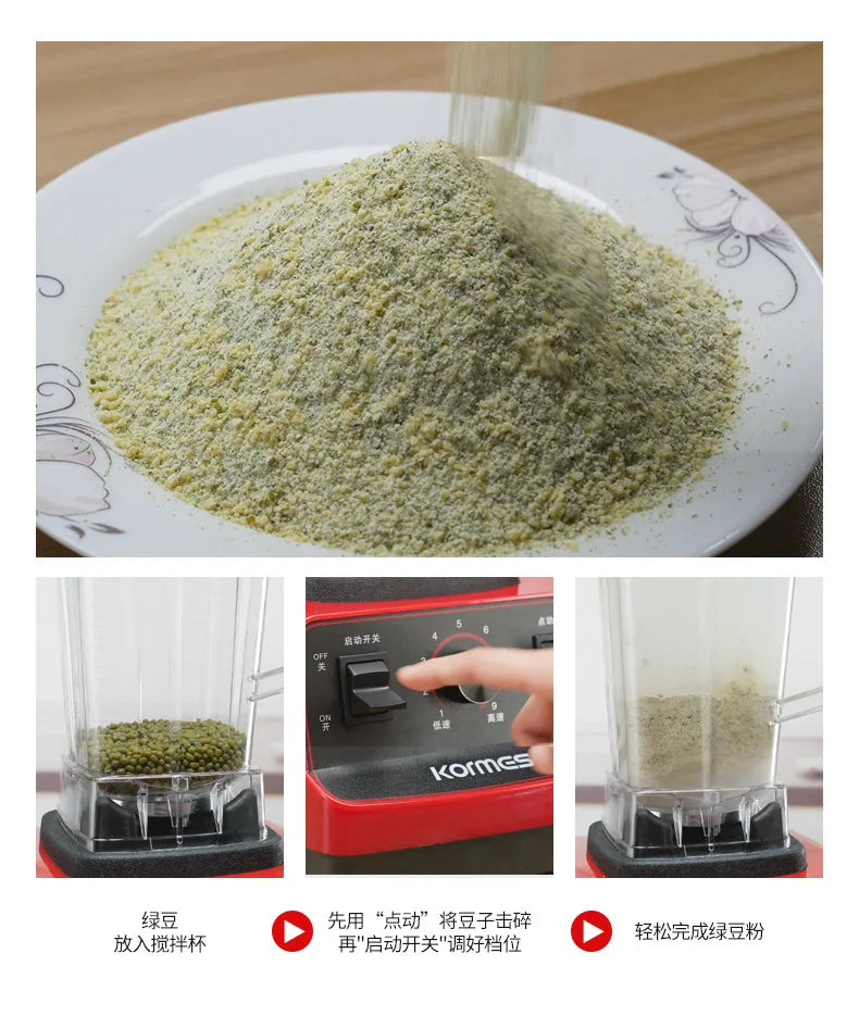 Commercial Wall Breaking Machine Household Mixer Automatic Juicer Smooth Grinding Blender Rice Paste Soymilk