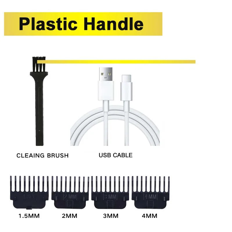 New Hair Clipper For Men's Beard Shaver Professional Version of Wireless Electric  Hair Trimmer Retro T9 Hair Cutting Machine