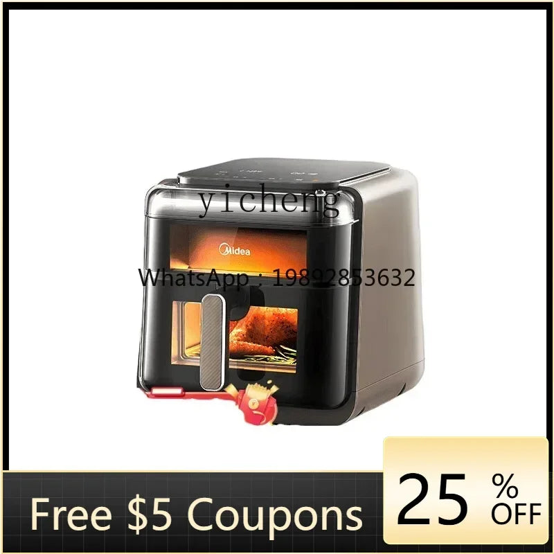 ABB   Air Fryer Household Steam Baking Multifunctional Large Capacity Steam Baking Integrated New Electric Oven
