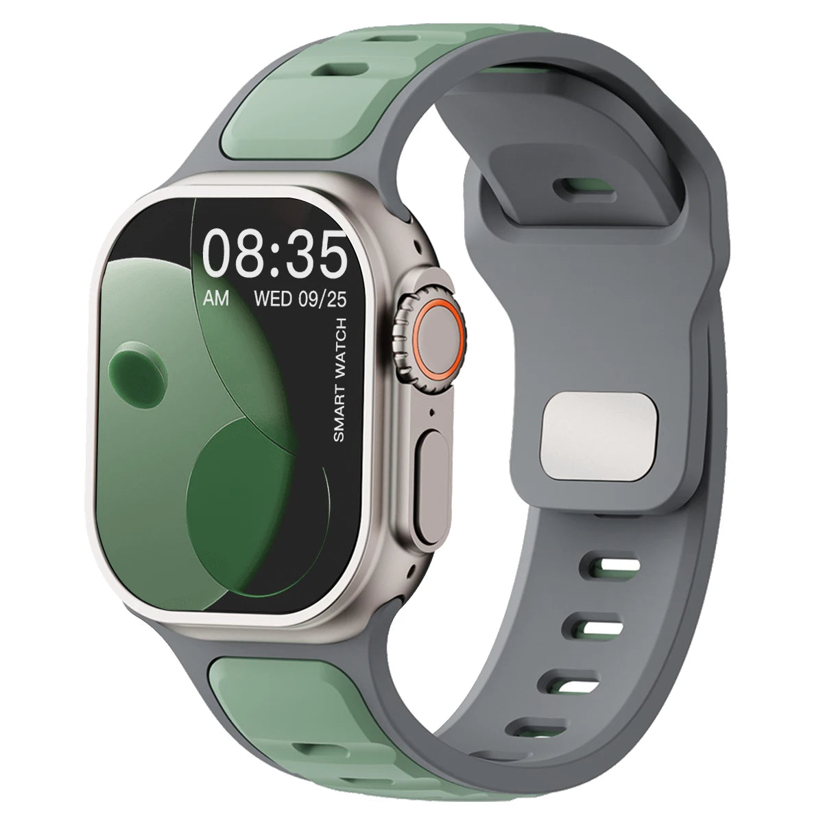 For Iwatch Series 11 10 9 8 7 6 5 4 SE3 Ultra 1 2 Silicone Strap Sports Band for Apple Watch 49mm 46mm 45mm 44mm 42mm 41mm 40mm