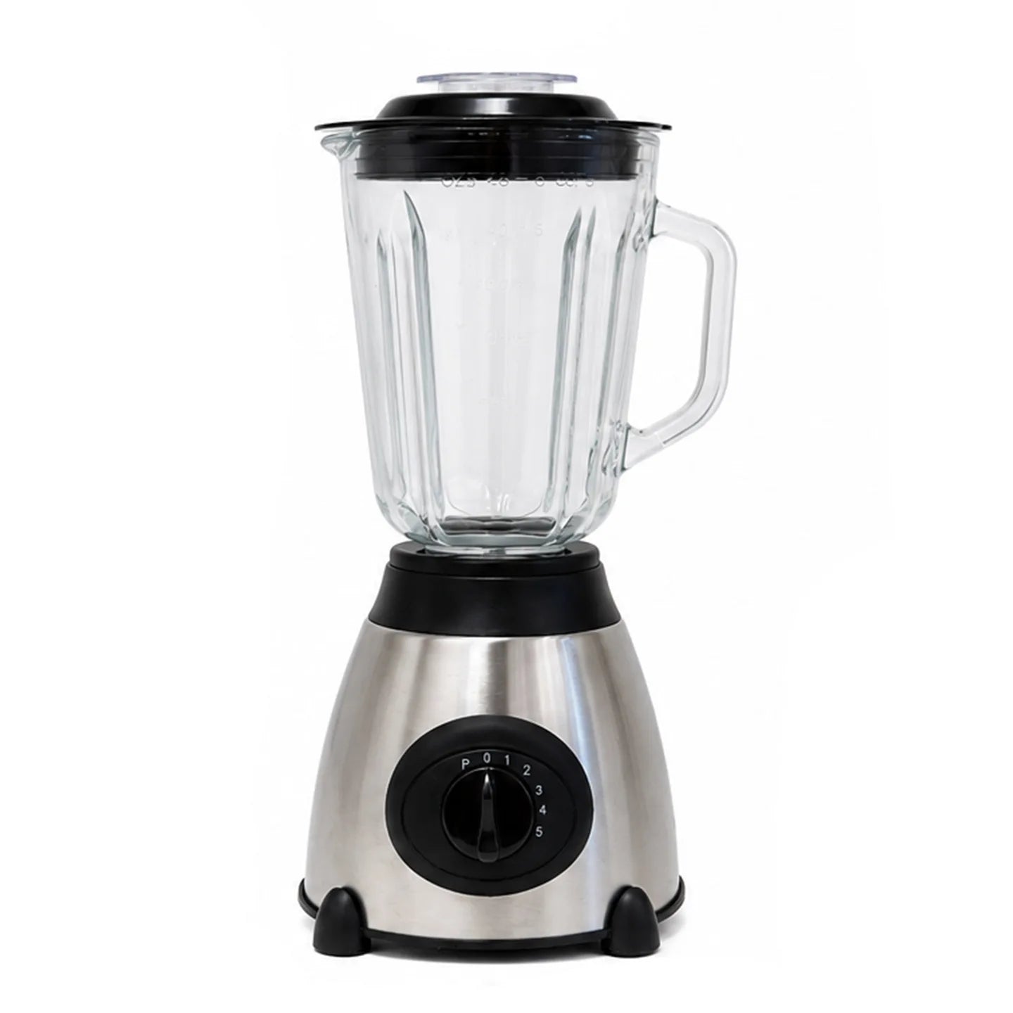 5-Speed Silent Blender 1.5L Glass Jar Multifunctional 2-in-1 Juicer Grinder Household Smoothie Milkshake Food Mixer Kitchen Blen