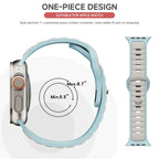 For Iwatch Series 11 10 9 8 7 6 5 4 SE3 Ultra 1 2 Silicone Strap Sports Band for Apple Watch 49mm 46mm 45mm 44mm 42mm 41mm 40mm