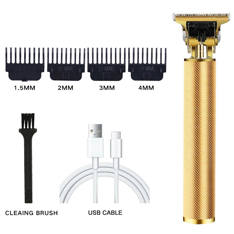 New Hair Clipper For Men's Beard Shaver Professional Version of Wireless Electric  Hair Trimmer Retro T9 Hair Cutting Machine