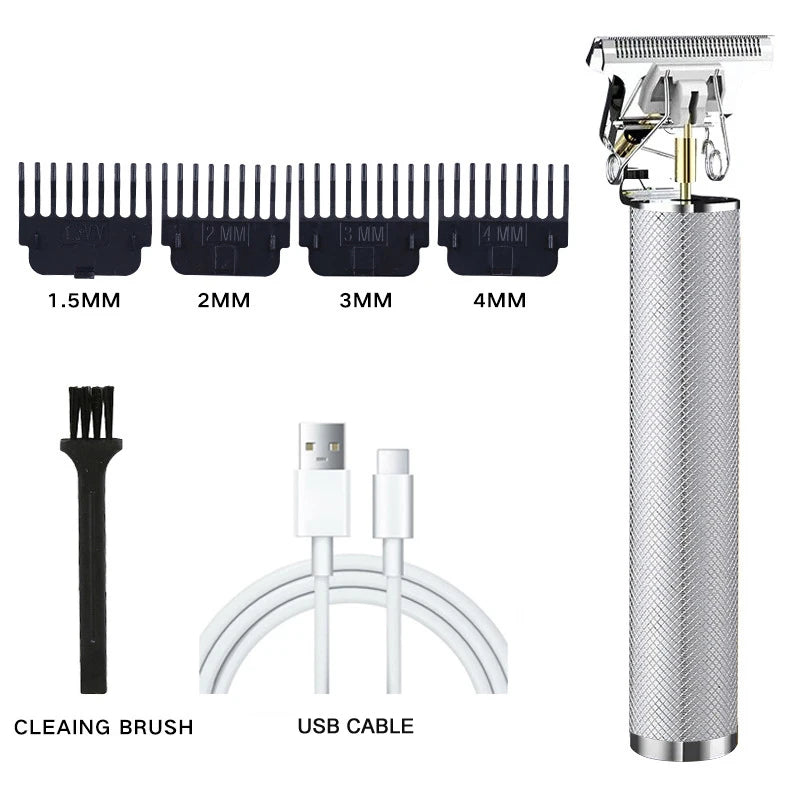 New Hair Clipper For Men's Beard Shaver Professional Version of Wireless Electric  Hair Trimmer Retro T9 Hair Cutting Machine