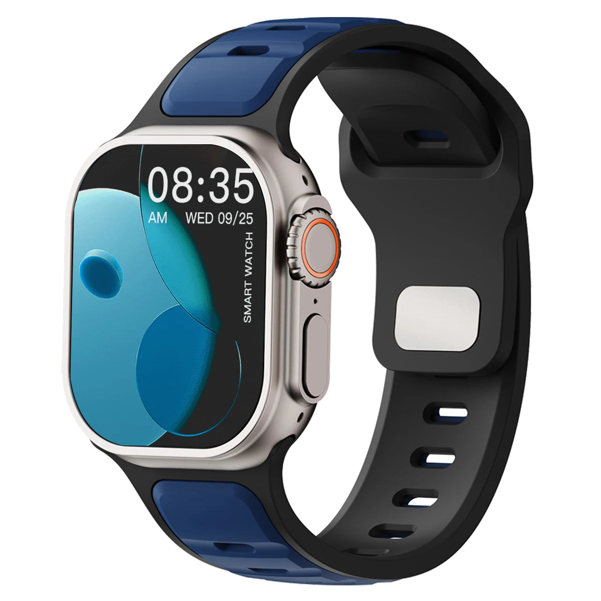 For Iwatch Series 11 10 9 8 7 6 5 4 SE3 Ultra 1 2 Silicone Strap Sports Band for Apple Watch 49mm 46mm 45mm 44mm 42mm 41mm 40mm