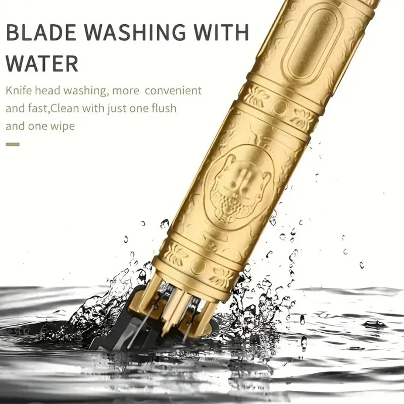 Vintage Body Hair Clipper T9 Hair Trimmer Man Beard Cutting Machine Cordless Beard Trimmer Kits Electric Body Hair Shaving