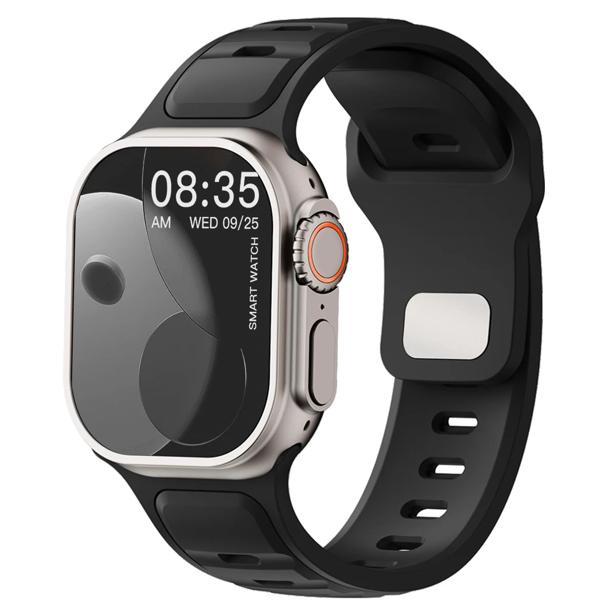 For Iwatch Series 11 10 9 8 7 6 5 4 SE3 Ultra 1 2 Silicone Strap Sports Band for Apple Watch 49mm 46mm 45mm 44mm 42mm 41mm 40mm