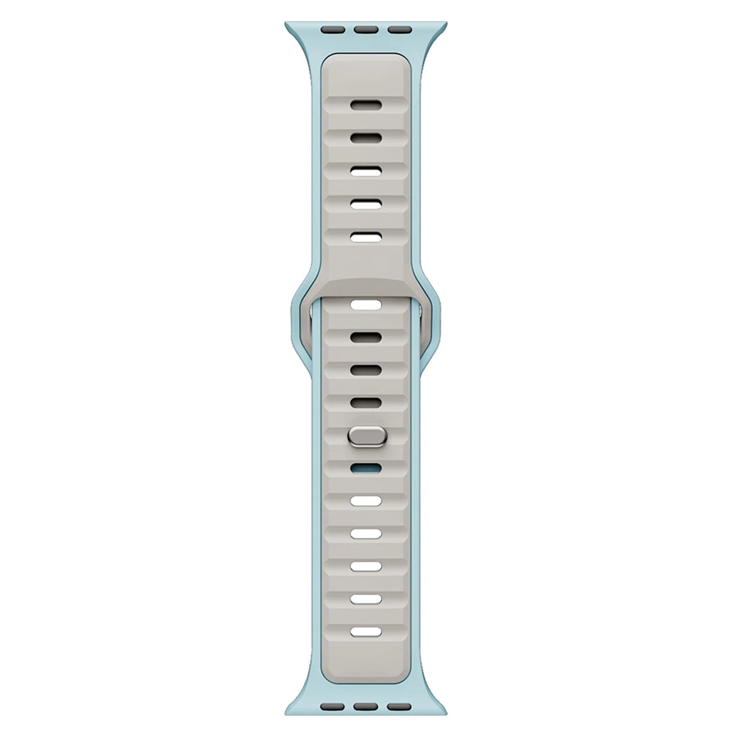 For Iwatch Series 11 10 9 8 7 6 5 4 SE3 Ultra 1 2 Silicone Strap Sports Band for Apple Watch 49mm 46mm 45mm 44mm 42mm 41mm 40mm