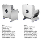 Commercial Vegetable and Fruit Multi-Function Slicer Electric Automatic Lemon Potato Slicer Manual and Electric Dual Use