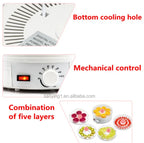 5 Layer Household Multi-Function Food Dehydrator Fruit Vegetable Drying Machine
