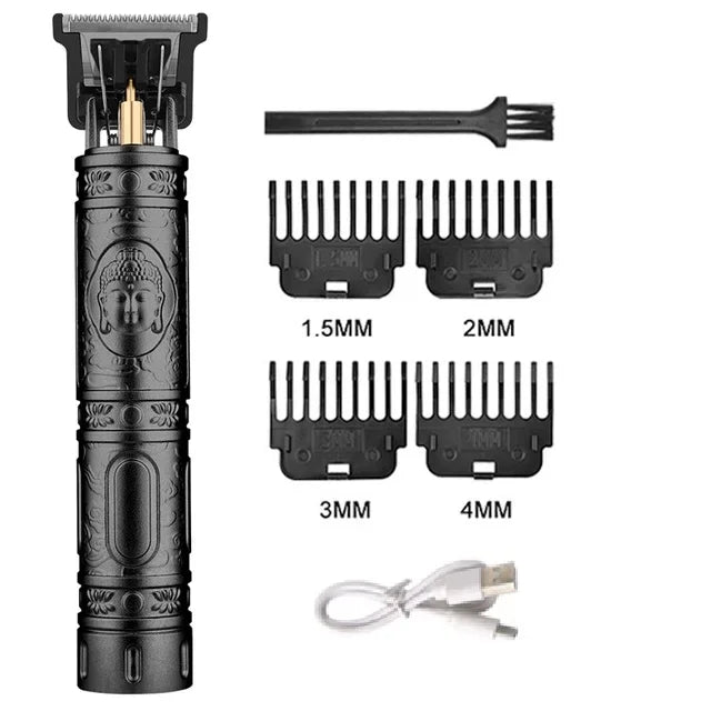 Vintage Body Hair Clipper T9 Hair Trimmer Man Beard Cutting Machine Cordless Beard Trimmer Kits Electric Body Hair Shaving