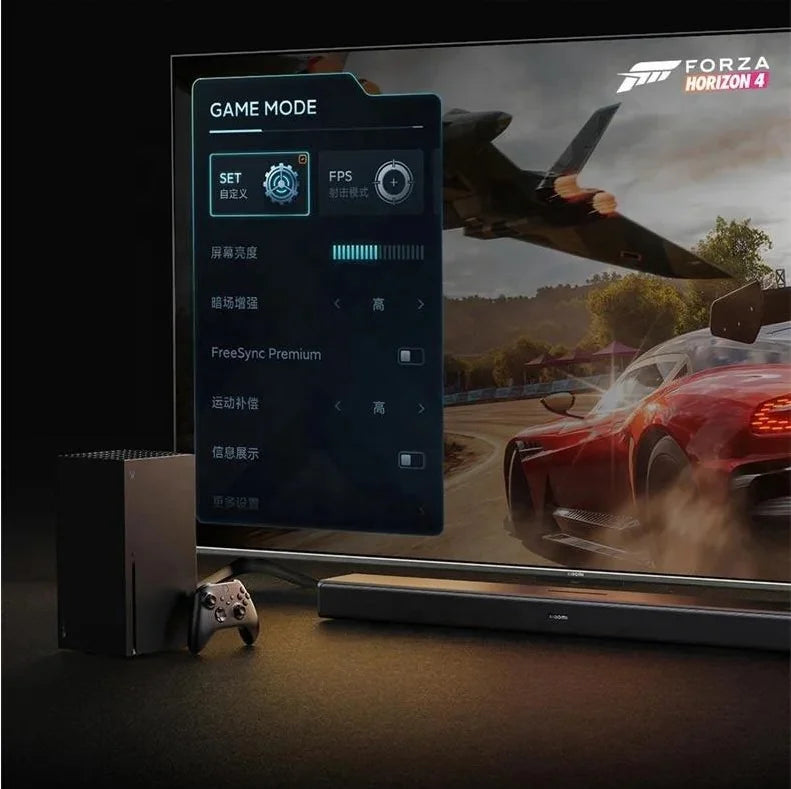 Smart 65 Inch 144Hz Wifi6 4K Smart Gaming Television  for Home Cinema Gaming Professional Pro