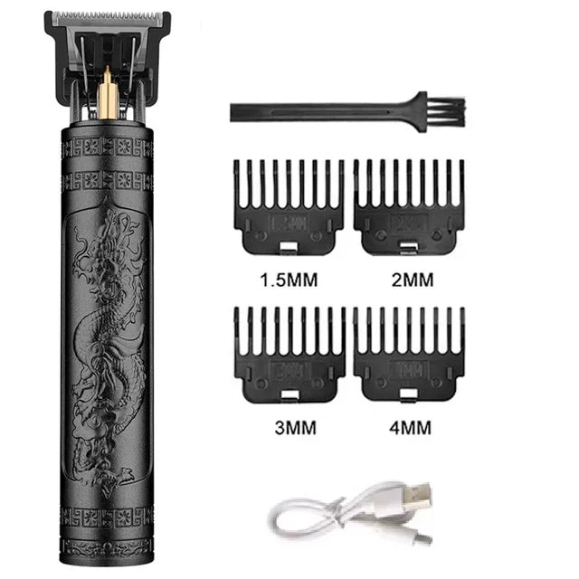 New Hair Clipper For Men's Beard Shaver Professional Version of Wireless Electric  Hair Trimmer Retro T9 Hair Cutting Machine