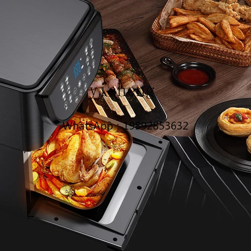 KX  Air Fryer Electric Oven Household Small Multifunctional Integrated Baked Meat Skewers