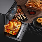 KX  Air Fryer Electric Oven Household Small Multifunctional Integrated Baked Meat Skewers