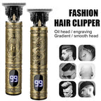 New Hair Clipper For Men's Beard Shaver Professional Version of Wireless Electric  Hair Trimmer Retro T9 Hair Cutting Machine