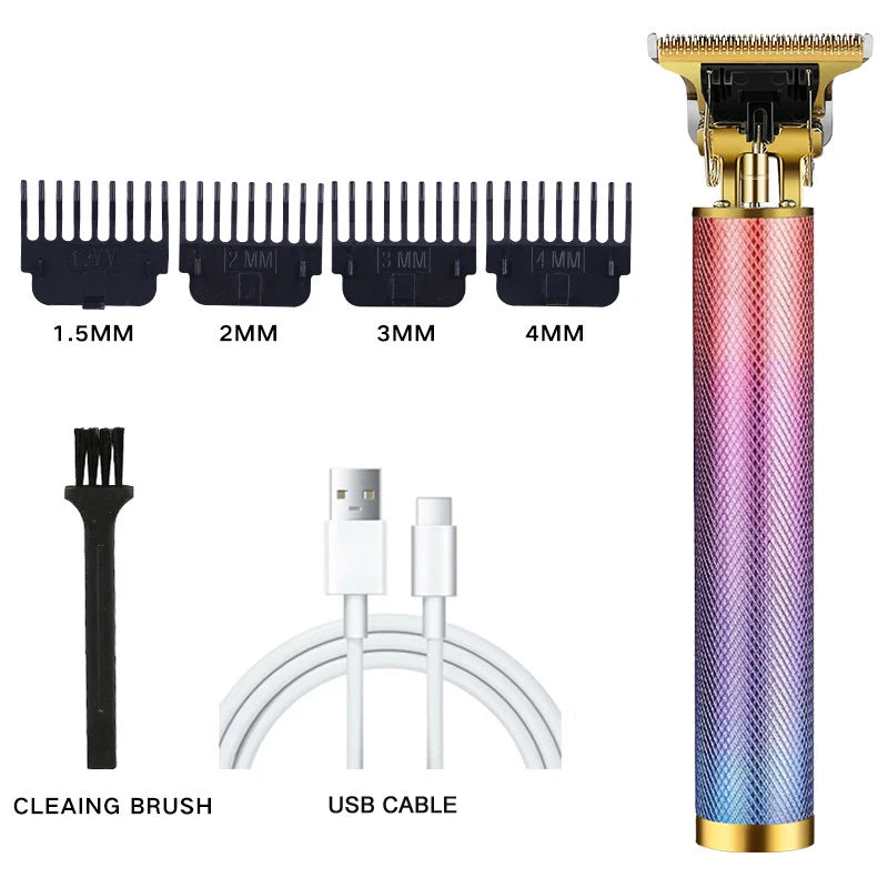 New Hair Clipper For Men's Beard Shaver Professional Version of Wireless Electric  Hair Trimmer Retro T9 Hair Cutting Machine
