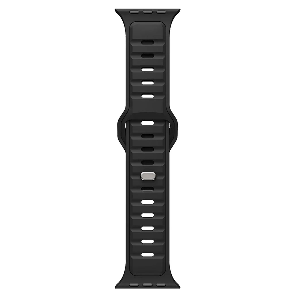For Iwatch Series 11 10 9 8 7 6 5 4 SE3 Ultra 1 2 Silicone Strap Sports Band for Apple Watch 49mm 46mm 45mm 44mm 42mm 41mm 40mm