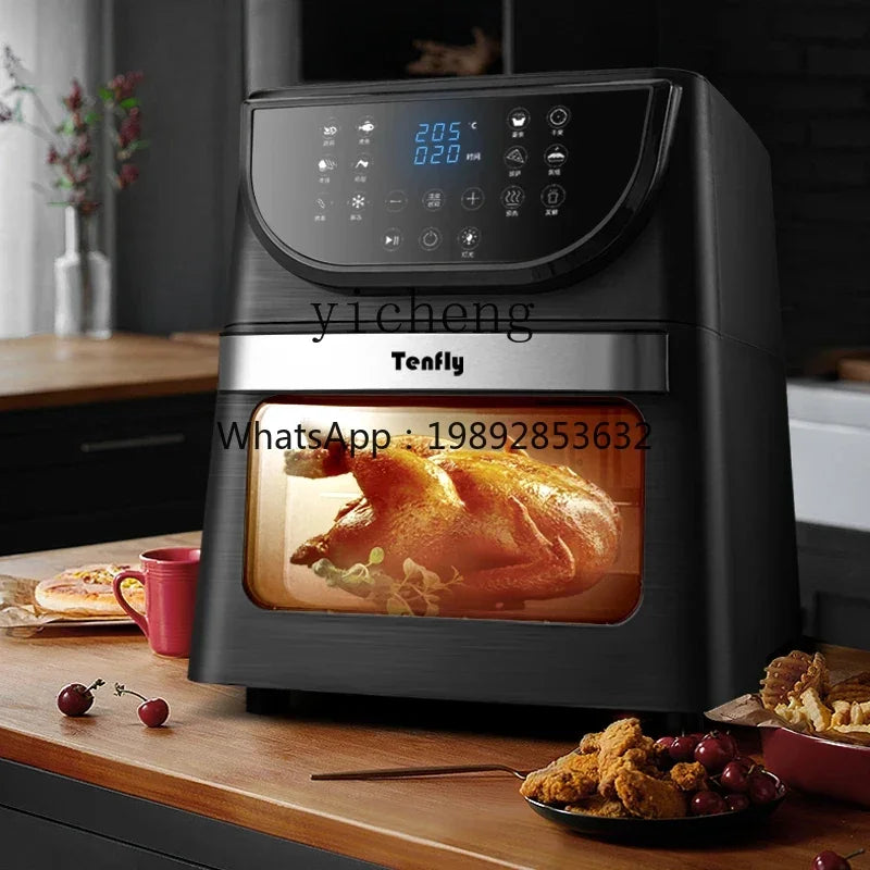 KX  Air Fryer Electric Oven Household Small Multifunctional Integrated Baked Meat Skewers
